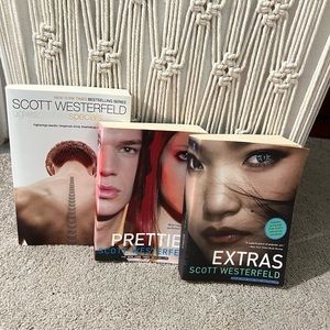 Scott Westerfeld books - #2 Pretties, book #3 Specials, and book #4 Extras